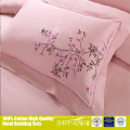 3d padrão de flor de pêssego pouco doce coração edredom capa conjuntos de cama / conjunto de lençol